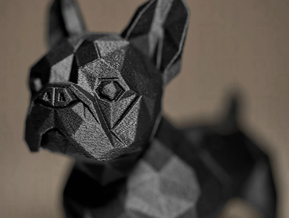 Elegant French Bulldog Statue