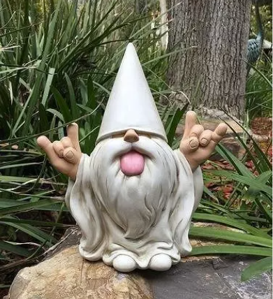 Rock On Garden Gnome