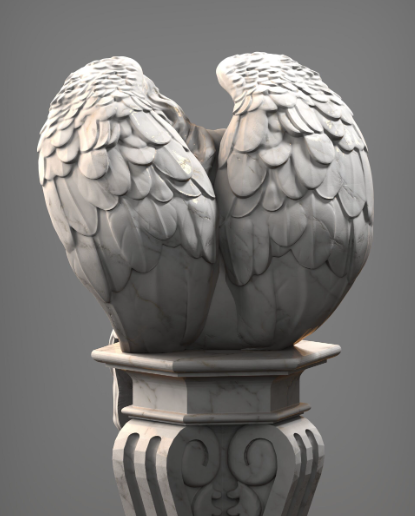Elegant Angelic Statue