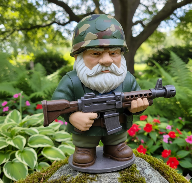 Tactical Soldier Gnome